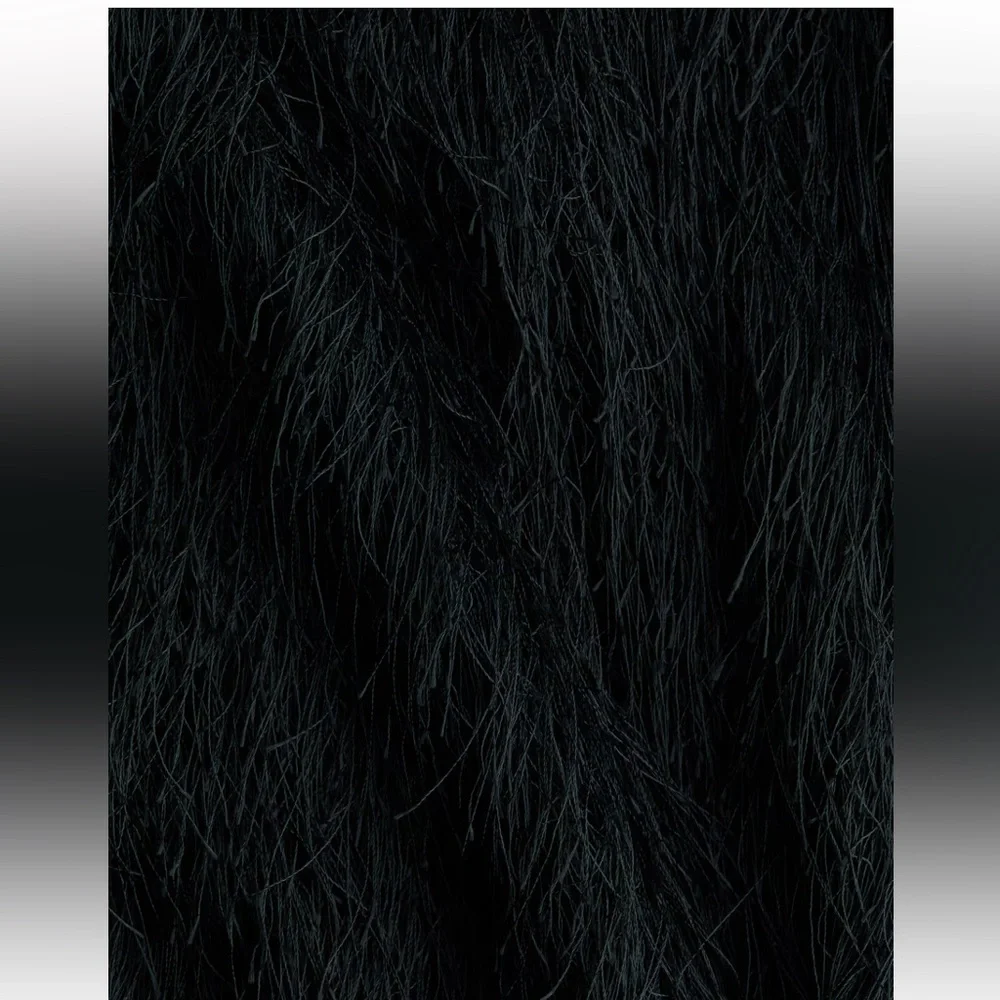 H&M black fringe top - Picture 5 of 6